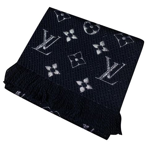 sciarpa louis vuitton nera donna|Foulard Louis vuitton in Lana Nero .